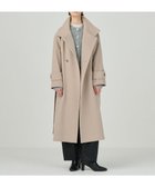 【グレース コンチネンタル/GRACE CONTINENTAL】のウールカシミヤリバーコート ベージュ|ID: prp329100004840921 ipo3291000000035279335