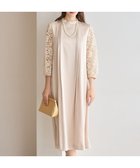 【23区/NIJYUSANKU】の【APPLAUDIR】ノーブルサテン レースコンビドレス 人気、トレンドファッション・服の通販 founy(ファニー) ファッション Fashion レディースファッション Fashion for Women ワンピース Dresses フォーマル・パーティードレス・結婚式用ドレス Elegant & Casual Dresses エレガント 上品 Elegant 春 Spring コンビ Combo, Combination Style サテン Satin, Glossy Fabric シルク Silk, 100% Silk ストレッチ Stretch, Stretchy Fabric とろみ Fluid, Flowy Fabric チェーン Chain, Chain Strap ドレス Dress, One-Piece 人気 Popular, Best Seller パーティ Party, Party Style フロント Front, Front Design モチーフ Motif, Design Theme ラッセル Raschel, Raschel Lace リボン Ribbon, Bow レース Lace, Lace Fabric S/S・春夏 SS, Spring/Summer, Warm Season 夏 Summer 結婚式 Wedding 2025年 2025 2025春夏・S/S Spring/Summer 2025 SS25 thumbnail シャンパン|ID: prp329100004840935 ipo3291000000035602005