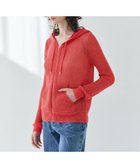 【ベイジ,/BEIGE,】のOPTICAL / ペーパーヤーンフーディージップニット Poppy Red|ID: prp329100004840937 ipo3291000000036298763