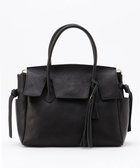 【アンビリオン/UNBILLION】の【テレビ ドラマ着用アイテム】perche 姫路オイルレザーフラップ付きトートバッグS 人気、トレンドファッション・服の通販 founy(ファニー) ファッション Fashion レディースファッション Fashion for Women バッグ Bags オイル Body Oil ショルダー Shoulder, Shoulder Strap タッセル Tassel, Fringe リボン Ribbon, Bow 日本製 Made In Japan thumbnail ブラック|ID: prp329100004840943 ipo3291000000036150728