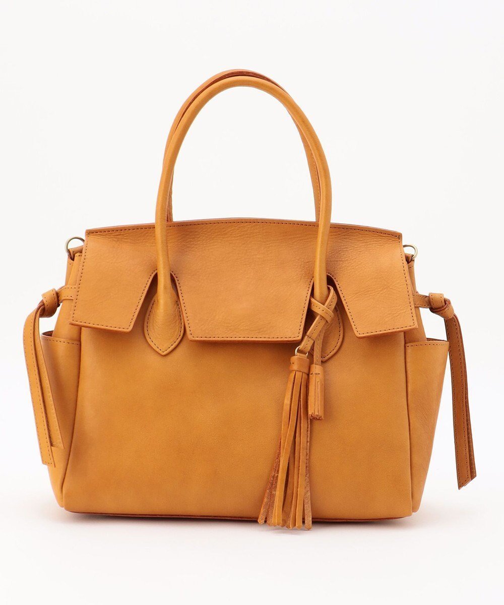 【アンビリオン/UNBILLION】の【テレビ ドラマ着用アイテム】perche 姫路オイルレザーフラップ付きトートバッグS インテリア・キッズ・メンズ・レディースファッション・服の通販 founy(ファニー) 　ファッション　Fashion　レディースファッション　Fashion for Women　バッグ　Bags　オイル　Body Oil　ショルダー　Shoulder, Shoulder Strap　タッセル　Tassel, Fringe　リボン　Ribbon, Bow　日本製　Made In Japan　キャメル|ID: prp329100004840943 ipo3291000000036150729