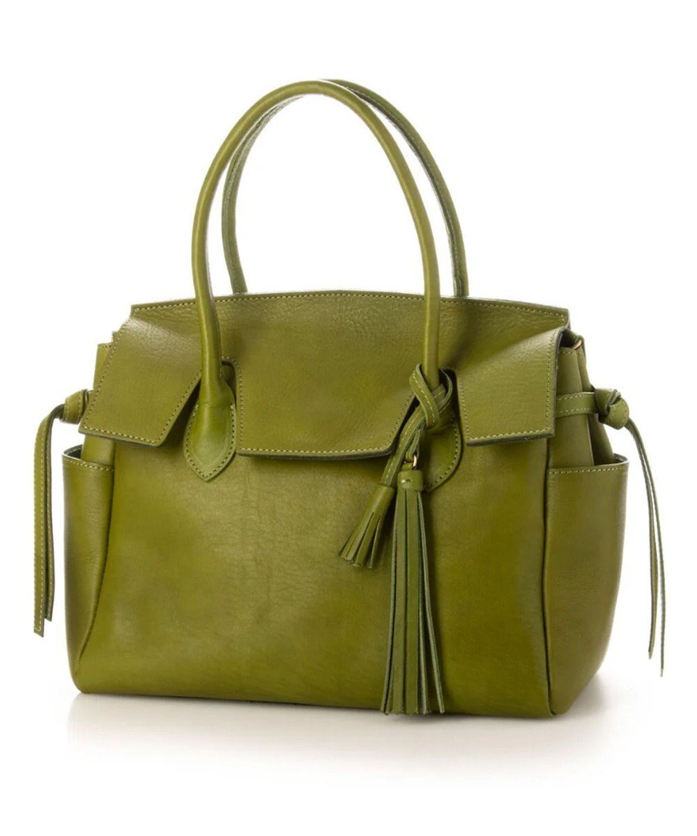 【アンビリオン/UNBILLION】の【テレビ ドラマ着用アイテム】perche 姫路オイルレザーフラップ付きトートバッグS インテリア・キッズ・メンズ・レディースファッション・服の通販 founy(ファニー) 　ファッション　Fashion　レディースファッション　Fashion for Women　バッグ　Bags　オイル　Body Oil　ショルダー　Shoulder, Shoulder Strap　タッセル　Tassel, Fringe　リボン　Ribbon, Bow　日本製　Made In Japan　OL|ID: prp329100004840943 ipo3291000000036150743