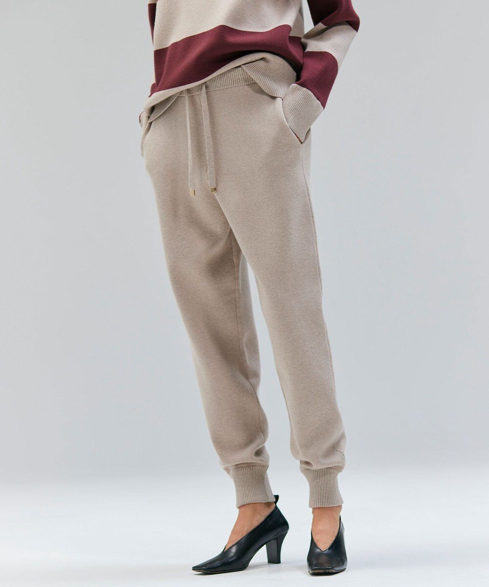 【ベイジ,/BEIGE,】の【洗える】TAFT / コットンカシミヤトラウザーパンツ インテリア・キッズ・メンズ・レディースファッション・服の通販 founy(ファニー) 　ファッション　Fashion　レディースファッション　Fashion for Women　パンツ　Pants & Trousers　カットソー　Cut and Sewn Top　シンプル　Simple, Minimal　ジャケット　Jacket, Outerwear　ストレッチ　Stretch, Stretchy Fabric　セットアップ　Set-Up, Coordinated Outfit　トレンド　Trend, Trending Now　ロング　Long, Long-Length　洗える　Machine Washable　A/W・秋冬　Autumn/Winter　Taupe|ID: prp329100004840949 ipo3291000000035586231