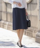 【ジェイ プレス/J.PRESS】の【セットアップ対応・洗える】セラテリーダブルクロス フレアー スカート ネイビー系|ID: prp329100004840956 ipo3291000000035790758