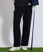 【ピーダブリュサーキュラス/PW CIRCULUS】の【ストレッチ素材】【WOMEN】セミワイド イージーパンツ ゴルフウェア レディース ブラック系|ID: prp329100004840981 ipo3291000000035704998