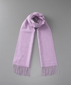 【アウロラ/AURORA】のLANVIN COLLECTION ランバン コレクション カシミヤ 無地マフラー(幅30cm) ライトパープル|ID: prp329100004841059 ipo3291000000035521752