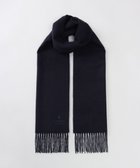 【アウロラ/AURORA】のLANVIN COLLECTION ランバン コレクション カシミヤ 無地マフラー(幅30cm) ネイビー|ID: prp329100004841059 ipo3291000000035521755