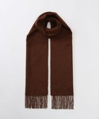 【アウロラ/AURORA】のLANVIN COLLECTION ランバン コレクション カシミヤ 無地マフラー(幅30cm) ブラウン|ID: prp329100004841059 ipo3291000000035521757