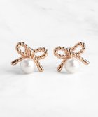 【トッカ/TOCCA】のPROMISE PEARL RIBBON EARRINGS イヤリング 人気、トレンドファッション・服の通販 founy(ファニー) ファッション Fashion レディースファッション Fashion for Women ジュエリー Jewelry ファッションリング Fashion Rings イヤリング・フープ・ドロップタイプ Hoop, Drop & Clip Earrings アクセサリー Fashion Accessories アンティーク Antique-Inspired イエロー Yellow イヤリング Earrings シルバー Silver, Metallic Silver テクスチャー Texture, Textured Fabric パール Pearl, Pearl Accent ビジュー Bijou, Jewel-like Accent フェミニン Feminine, Girly モチーフ Motif, Design Theme リボン Ribbon, Bow エレガント 上品 Elegant thumbnail ピンクゴールド系|ID: prp329100004841071 ipo3291000000036279922