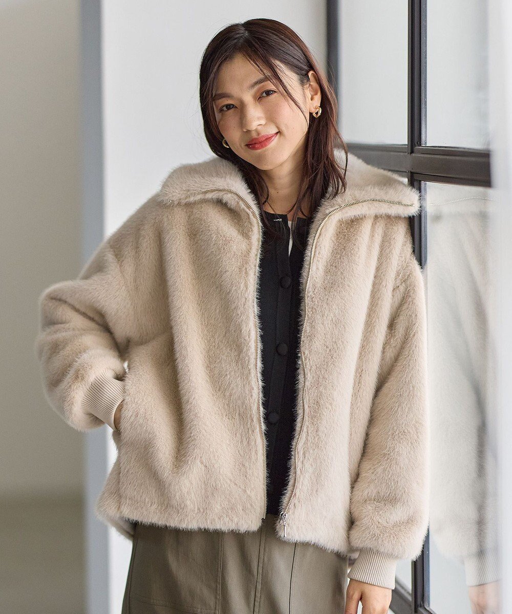 【エニー/ANY】のファーブルゾン 人気、トレンドファッション・服の通販 founy(ファニー) 　ファッション　Fashion　レディースファッション　Fashion for Women　アウター　Coat / Outerwear Collection　レディースジャケット・軽アウター　Jackets　ブルゾンジャケット・スポーティアウター　Blouson Jackets　ジャケット　Jacket, Outerwear　スマホ　Smartphone, Mobile Device　ブルゾン　Blouson, Bomber Jacket　ポケット　Pocket, Pocket Detail　防寒　Cold Protection, Winter-Ready　A/W・秋冬　Autumn/Winter　再入荷　Restock / Back in Stock　おすすめ　Recommended / Our Picks　 other-1|ID: prp329100004841092 ipo3291000000036278540