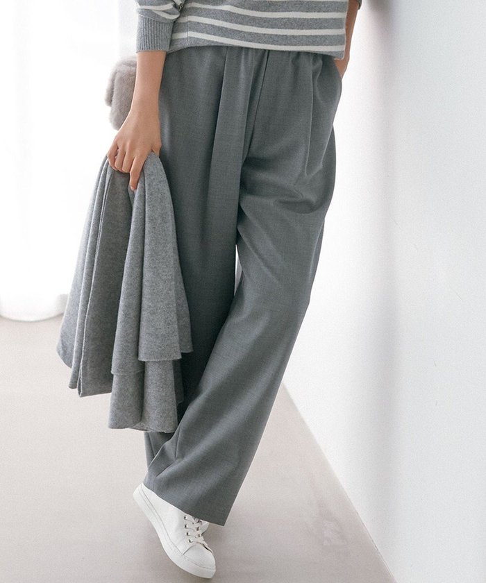 【23区/NIJYUSANKU】のナチュラルストレッチサキソニー バレル パンツ インテリア・キッズ・メンズ・レディースファッション・服の通販 founy(ファニー) https://founy.com/ ファッション Fashion レディースファッション Fashion for Women パンツ Pants & Trousers ストレッチ Stretch, Stretchy Fabric トレンド Trend, Trending Now バランス Balance, Style Balance ボトム Bottoms, Lower Wear ワイド Wide, Wide Fit 冬 Winter / This Winter A/W・秋冬 Autumn/Winter 2024年 2024 2024-2025秋冬・A/W Autumn/Winter 2024–25 AW24–25 |ID: prp329100004841107 ipo3291000000035281571