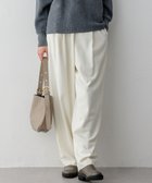 【23区/NIJYUSANKU】のナチュラルストレッチサキソニー バレル パンツ アイボリー系|ID: prp329100004841107 ipo3291000000035281579