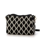 【アンビリオン/UNBILLION】のカシュカシュ cachecache / 柄アソートジャガード三つ口ショルダーバッグ ブラック|ID: prp329100004841111 ipo3291000000035990554