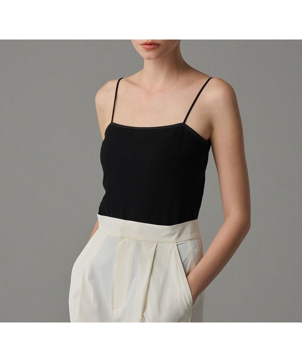 【アンクレイヴ/uncrave】の【洗濯機洗い可】リブ カップ付き キャミソール(uncrave STANDARD) インテリア・キッズ・メンズ・レディースファッション・服の通販 founy(ファニー) ファッション Fashion レディースファッション Fashion for Women トップス・カットソー Cut & Sew Tops キャミソール&ノースリーブ Camisoles & Sleeveless Tops インナー Innerwear キャミソール Camisole, Spaghetti Strap Top ジャケット Jacket, Outerwear ストレッチ Stretch, Stretchy Fabric タンク Tank Top, Sleeveless Top テレコ Ribbed, Rib Stitch デコルテ Décolleté, Neckline ラップ Wrap, Wrap Design A/W・秋冬 Autumn/Winter S/S・春夏 SS, Spring/Summer, Warm Season おすすめ Recommended / Our Picks 夏 Summer ブラック|ID: prp329100004841133 ipo3291000000036254997