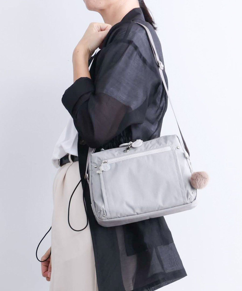 【エースバッグズアンドラゲッジ/ACE BAGS & LUGGAGE】のKanana project PJ8-3rdサマー ショルダーバッグ 68334 カナナプロジェクト インテリア・キッズ・メンズ・レディースファッション・服の通販 founy(ファニー) 　ファッション　Fashion　レディースファッション　Fashion for Women　春　Spring　抗菌　Antibacterial, Bacteria-Resistant　軽量　Lightweight, Ultra Light　サマー　Summer, Summer Style　パール　Pearl, Pearl Accent　フロント　Front, Front Design　ポケット　Pocket, Pocket Detail　ミックス　Mix, Mixed Style　メランジ　Melange, Mixed Yarn　リュック　Backpack, Rucksack　S/S・春夏　SS, Spring/Summer, Warm Season　再入荷　Restock / Back in Stock　夏　Summer　旅行　Travel　スーツケース キャリーケース　Suitcase / Carry Case　エレガント 上品　Elegant　グレージュ|ID: prp329100004841159 ipo3291000000035912828