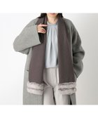 【ムーンバット/MOONBAT】の【WEB限定】FURLA ウール100%×スノートップファーマフラー チャーム付き 人気、トレンドファッション・服の通販 founy(ファニー) ファッション Fashion レディースファッション Fashion for Women マフラー・スヌード / 冬小物の定番 Scarves & Mufflers イタリア Italy エレガント 上品 Elegant コレクション Collection, Seasonal Line シンプル Simple, Minimal スヌード Snood, Infinity Scarf チャーム Charm, Pendant パターン Pattern, Design Print フェミニン Feminine, Girly マフラー Scarf, Muffler A/W・秋冬 Autumn/Winter thumbnail チャコールグレー|ID: prp329100004841172 ipo3291000000035282195