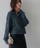 【アメリカンホリック/AMERICAN HOLIC】のラメmixネップニットプルオーバー Navy|ID: prp329100004841290 ipo3291000000035282956