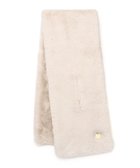 【ムーンバット/MOONBAT】の【FUDGE11月号掲載】PAUL JOE ACCESSOIRES フェイクファービッグマフラー ベージュ|ID: prp329100004841293 ipo3291000000035708724