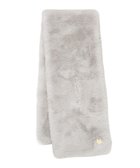 【ムーンバット/MOONBAT】の【FUDGE11月号掲載】PAUL JOE ACCESSOIRES フェイクファービッグマフラー ライトグレー|ID: prp329100004841293 ipo3291000000035708726