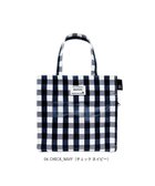 【ルートート/ROOTOTE】の1029【ラミネート加工 正方形型 】SN.スクエア.ラミネート-Q 04:チェック・ネイビー|ID: prp329100004841300 ipo3291000000035932104