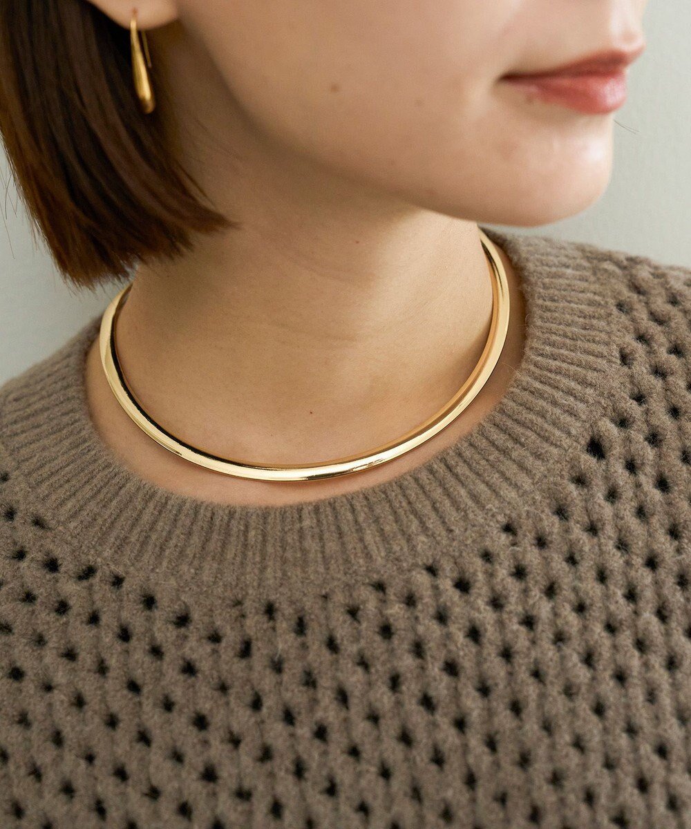 【アンフィーロ 自由区/UNFILO】のチョーカー インテリア・キッズ・メンズ・レディースファッション・服の通販 founy(ファニー) 　ファッション　Fashion　レディースファッション　Fashion for Women　ジュエリー　Jewelry　ネックレス　Necklaces & Pendants　アクセサリー　Fashion Accessories　チョーカー　Tulle, Mesh Fabric　ネックレス　Necklace, Pendant Necklace　ゴールド|ID: prp329100004841306 ipo3291000000035856932