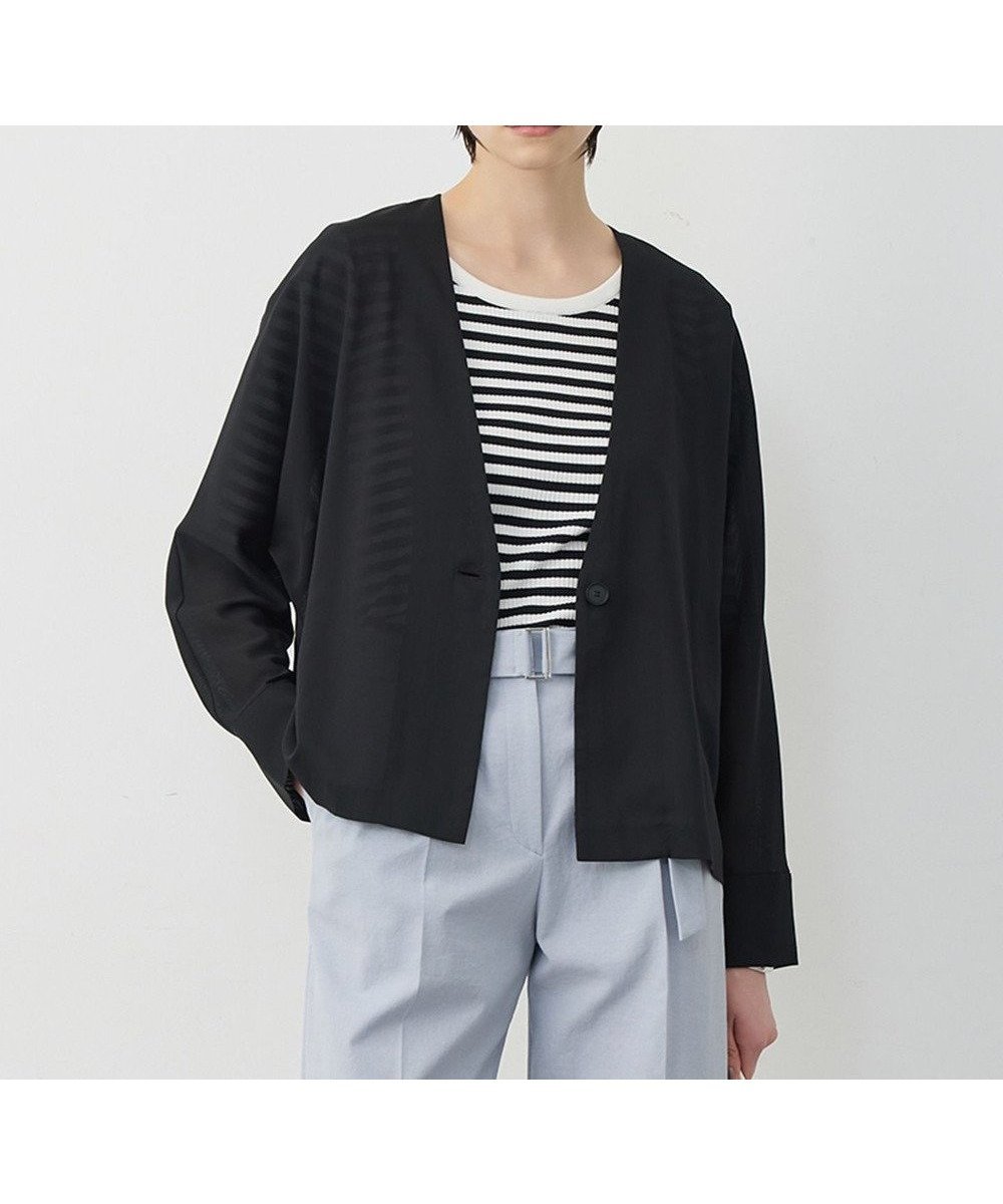 【アイシービー/iCB】の【先行予約】 ハイツイストドライメッシュ ノーカラージャケット 人気、トレンドファッション・服の通販 founy(ファニー) ファッション Fashion レディースファッション Fashion for Women アウター Coat / Outerwear Collection レディースジャケット・軽アウター Jackets ノーカラージャケット / シンプル上品コーデ Collarless Jackets 春 Spring カフス Cuff Design カーディガン Cardigan, Knitwear ジャケット Jacket, Outerwear ストレート Straight, Straight Cut セットアップ Set-Up, Coordinated Outfit バランス Balance, Style Balance メッシュ Mesh, Net Fabric ロング Long, Long-Length ワイド Wide, Wide Fit S/S・春夏 SS, Spring/Summer, Warm Season おすすめ Recommended / Our Picks 夏 Summer 2026年 2026 other-1|ID: prp329100004841441 ipo3291000000035284053