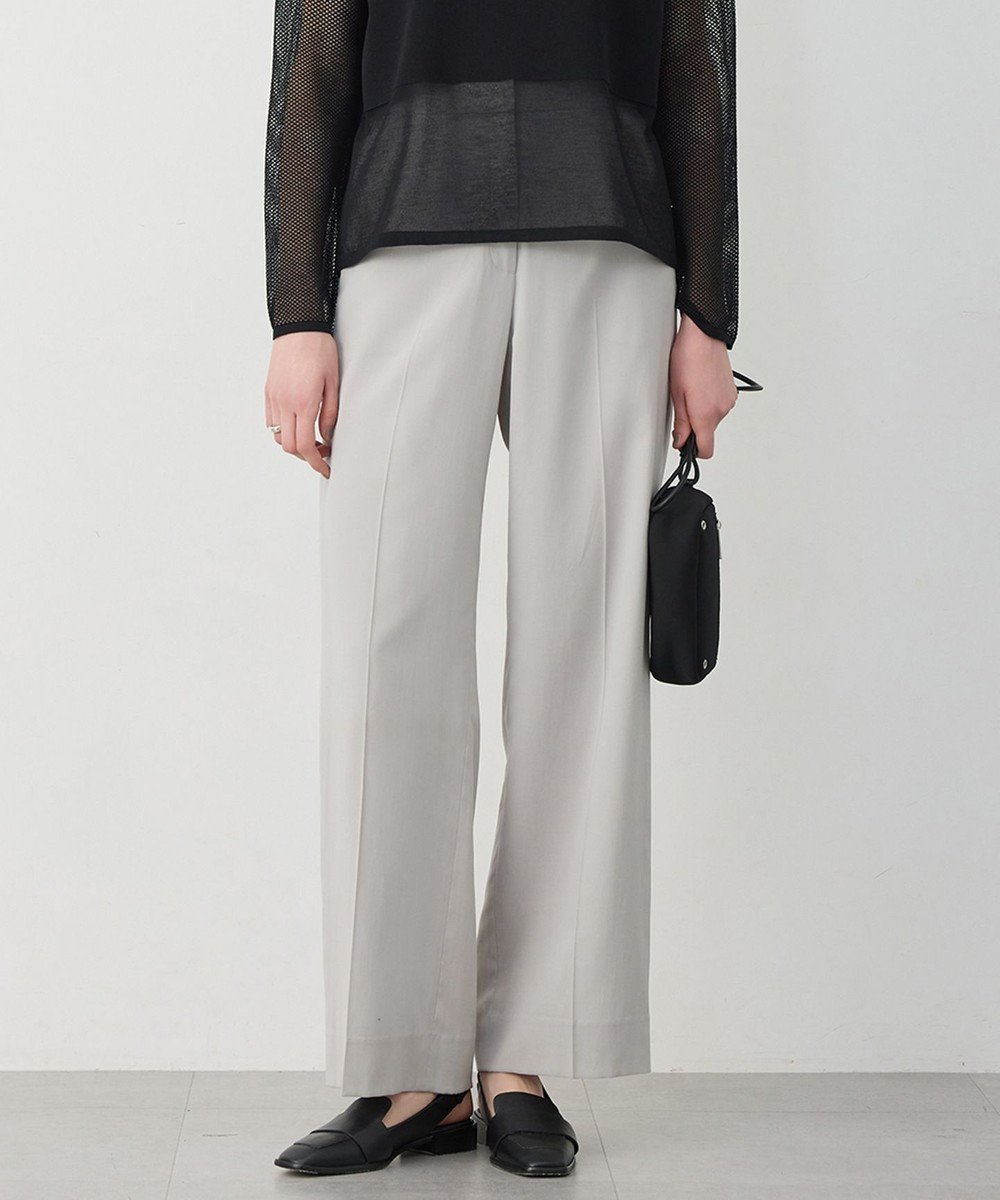 【アイシービー/iCB】の【先行予約】 ハイツイストドライメッシュ ワイドストレートパンツ 人気、トレンドファッション・服の通販 founy(ファニー) 　ファッション　Fashion　レディースファッション　Fashion for Women　パンツ　Pants & Trousers　春　Spring　ジャケット　Jacket, Outerwear　ストレート　Straight, Straight Cut　セットアップ　Set-Up, Coordinated Outfit　センター　Center, Center Line　フロント　Front, Front Design　メッシュ　Mesh, Net Fabric　ロング　Long, Long-Length　ワイド　Wide, Wide Fit　S/S・春夏　SS, Spring/Summer, Warm Season　おすすめ　Recommended / Our Picks　夏　Summer　2026年　2026　 other-1|ID: prp329100004841442 ipo3291000000035284056