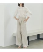 【イェッカ ヴェッカ/YECCA VECCA】のメタルホックワイドパンツ 人気、トレンドファッション・服の通販 founy(ファニー) ファッション Fashion レディースファッション Fashion for Women パンツ Pants & Trousers ドレープ Drape, Draping Fabric ポケット Pocket, Pocket Detail メタル Metal, Metal Parts ループ Loop, Loop Knit ワイド Wide, Wide Fit 夏 Summer 春 Spring S/S・春夏 SS, Spring/Summer, Warm Season ビジネス 仕事 通勤 Business / Work / Commuting thumbnail Light Beige|ID: prp329100004841444 ipo3291000000035517849