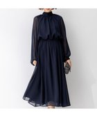 【23区/NIJYUSANKU】の【APPLAUDIR】ドットクレープシフォン ドレス ネイビー系|ID: prp329100004841455 ipo3291000000036379173