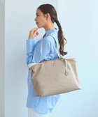 【トプカピ/TOPKAPI】の【Breath TOPKAPI】MORPH モーフ リンクルナイロン トートバッグ チャーム付き A4 / 超軽量 /撥水 人気、トレンドファッション・服の通販 founy(ファニー) ファッション Fashion レディースファッション Fashion for Women バッグ Bags チャーム Charm, Pendant フラップ Flap, Flap Pocket ポケット Pocket, Pocket Detail 軽量 Lightweight, Ultra Light thumbnail ベージュ|ID: prp329100004841470 ipo3291000000035284173