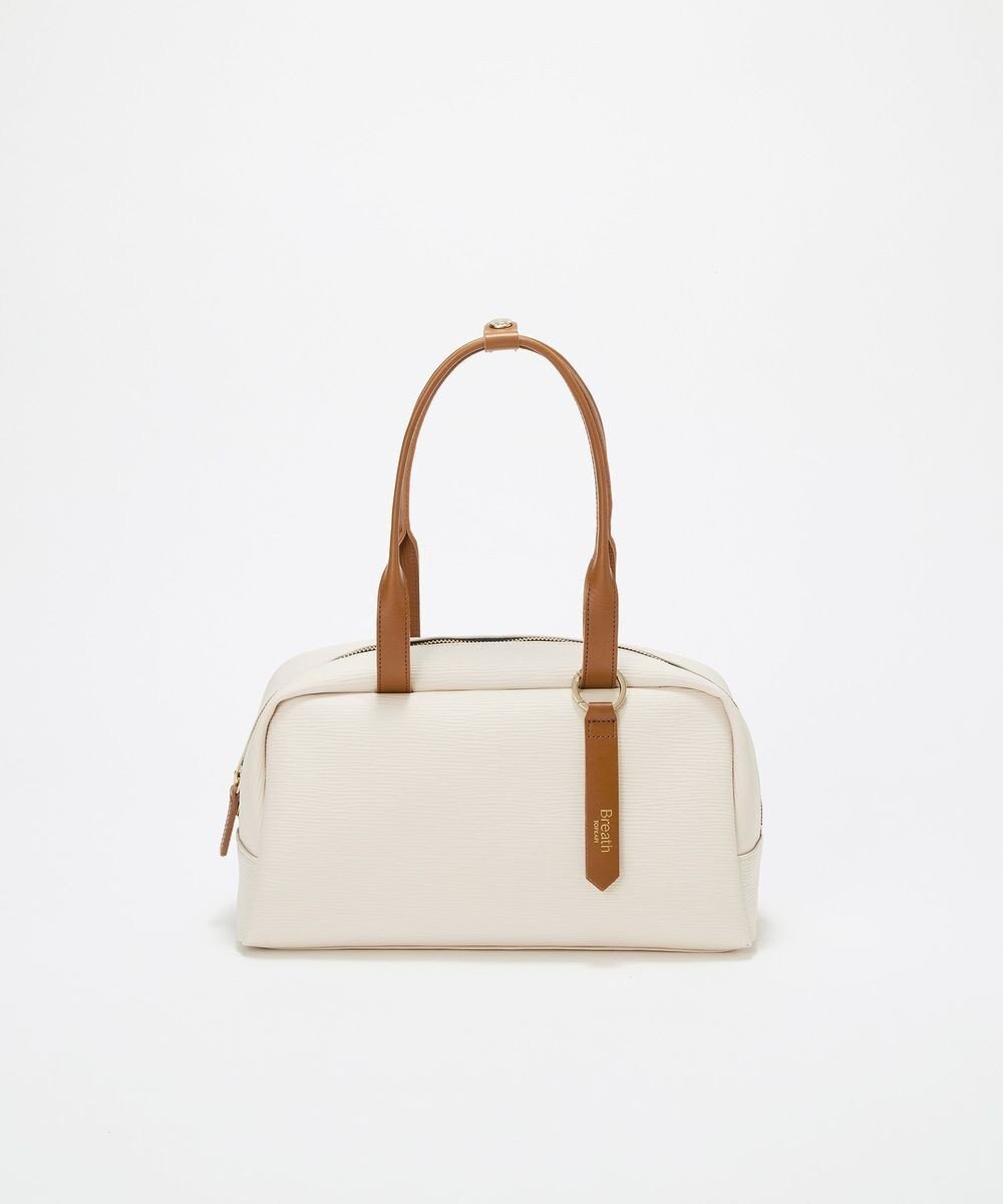 【トプカピ/TOPKAPI】の【Breath TOPKAPI】RIPPLE リプル ワイド ボストンバッグ チャーム付き インテリア・キッズ・メンズ・レディースファッション・服の通販 founy(ファニー) ファッション Fashion レディースファッション Fashion for Women キーホルダー Keychain, Key Holder クール Cool, Chic 軽量 Lightweight, Ultra Light チャーム Charm, Pendant 人気 Popular, Best Seller フラット Flat, Flat Shoes ボストン Boston ボストンバッグ Boston Bag, Retro Bag ポケット Pocket, Pocket Detail ラウンド Round, Round Neck ワイド Wide, Wide Fit アイボリー|ID: prp329100004841476 ipo3291000000035705125