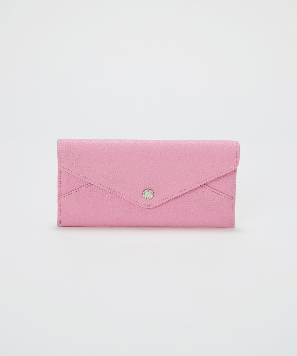 【トプカピ/TOPKAPI】の【Breath TOPKAPI】DUAL デュアル シュリンクレザー バイカラー 長財布 薄型 / 軽量 インテリア・キッズ・メンズ・レディースファッション・服の通販 founy(ファニー) 　ファッション　Fashion　レディースファッション　Fashion for Women　ミニ財布・二つ折り財布　Wallets & Card Cases　軽量　Lightweight, Ultra Light　スマート　Smart, Elegant　スリム　Slim, Slim Fit　財布　Wallet, Purse　フィット　Fit, Slim Fit　ポケット　Pocket, Pocket Detail　メタル　Metal, Metal Parts　エレガント 上品　Elegant　ピンク|ID: prp329100004841478 ipo3291000000035284208