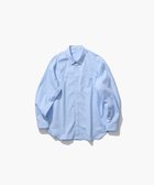 【エイトン/ATON】のWASHER OXFORD ルーズフィットシャツ - UNISEX 人気、トレンドファッション・服の通販 founy(ファニー) ファッション Fashion レディースファッション Fashion for Women トップス・カットソー Cut & Sew Tops シャツ・ブラウス・オフィスカジュアル Elegant Blouses & Button-Ups ユニセックス Unisex, Genderless インナー Innerwear スタンダード Standard, Basic ヨーク Yoke, Yoke Design リラックス Relax, Relaxed Fit 夏 Summer 春 Spring S/S・春夏 SS, Spring/Summer, Warm Season thumbnail SAX|ID: prp329100004841483 ipo3291000000035284226