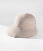 【トッカ/TOCCA】の【サイズ調整可】HALF BRIM RIBBON HAT ブレードハット グレージュ系|ID: prp329100004841484 ipo3291000000035284230