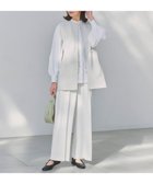 【アンフィーロ 自由区/UNFILO】の【15サイズ展開/ウエストゴム/セレモニー】BEAUTY MOVE ワイドストレートパンツ オフ|ID: prp329100004841488 ipo3291000000035284243