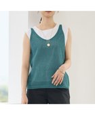 【自由区/JIYU-KU】の【カタログ掲載】ペーパーコットンメッシュ ベスト ターコイズ|ID: prp329100004841496 ipo3291000000035575492