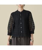 【自由区/JIYU-KU】のジオメトリックレース ブラウス 人気、トレンドファッション・服の通販 founy(ファニー) ファッション Fashion レディースファッション Fashion for Women トップス・カットソー Cut & Sew Tops シャツ・ブラウス・オフィスカジュアル Elegant Blouses & Button-Ups エレガント 上品 Elegant クロップド Cropped, Short Length シンプル Simple, Minimal トレンド Trend, Trending Now バランス Balance, Style Balance フレア Flare, Flared ブロッキング Color Blocking, Panel Design ボトム Bottoms, Lower Wear レース Lace, Lace Fabric ワイド Wide, Wide Fit 夏 Summer 春 Spring S/S・春夏 SS, Spring/Summer, Warm Season 無地 Plain, Solid Color 透かし Cut-Out, Lacework thumbnail ブラック|ID: prp329100004841500 ipo3291000000035850562