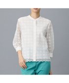 【自由区/JIYU-KU】のジオメトリックレース ブラウス 人気、トレンドファッション・服の通販 founy(ファニー) ファッション Fashion レディースファッション Fashion for Women トップス・カットソー Cut & Sew Tops シャツ・ブラウス・オフィスカジュアル Elegant Blouses & Button-Ups エレガント 上品 Elegant クロップド Cropped, Short Length シンプル Simple, Minimal トレンド Trend, Trending Now バランス Balance, Style Balance フレア Flare, Flared ブロッキング Color Blocking, Panel Design ボトム Bottoms, Lower Wear レース Lace, Lace Fabric ワイド Wide, Wide Fit 夏 Summer 春 Spring S/S・春夏 SS, Spring/Summer, Warm Season 無地 Plain, Solid Color 透かし Cut-Out, Lacework thumbnail オフ|ID: prp329100004841500 ipo3291000000035938149