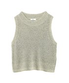 【アースミュージックアンドエコロジー/earth music&ecology】のクルーネックニットベスト Yellow|ID: prp329100004841509 ipo3291000000035705251