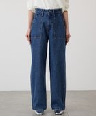 【アメリカンホリック/AMERICAN HOLIC】のベイカーデニムパンツ 人気、トレンドファッション・服の通販 founy(ファニー) ファッション Fashion レディースファッション Fashion for Women パンツ Pants & Trousers デニムパンツ・ジーンズ・美脚デニム Denim Jeans & Pants アメリカン American Style インディゴ Indigo Denim 春 Spring スタイリッシュ Stylish, Fashionable デニム Denim, Jeans Material 定番 Standard, Basic Item ポケット Pocket, Pocket Detail ロング Long, Long-Length S/S・春夏 SS, Spring/Summer, Warm Season 夏 Summer 2026年 2026 thumbnail Medium Indigo|ID: prp329100004841533 ipo3291000000035518003