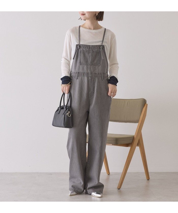 【アメリカンホリック/AMERICAN HOLIC】のデニムサロペット インテリア・キッズ・メンズ・レディースファッション・服の通販 founy(ファニー) https://founy.com/ ファッション Fashion レディースファッション Fashion for Women ワンピース Dresses オールインワン・ワンピース Dresses and Jumpsuits サロペット&オールインワン Dungarees & Jumpsuit Styles アメリカン American Style 春 Spring サロペット Overalls, Salopette ジャケット Jacket, Outerwear スタイリッシュ Stylish, Fashionable デニム Denim, Jeans Material バランス Balance, Style Balance ポケット Pocket, Pocket Detail S/S・春夏 SS, Spring/Summer, Warm Season おすすめ Recommended / Our Picks 夏 Summer エレガント 上品 Elegant 2026年 2026 |ID: prp329100004841536 ipo3291000000035284459