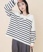 【アメリカンホリック/AMERICAN HOLIC】のセーラーカラーニットプルオーバー Ivory|ID: prp329100004841543 ipo3291000000035518035