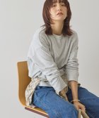 【アメリカンホリック/AMERICAN HOLIC】のクルーネックスクエアヘムプルオーバー Light Gray Mixture|ID: prp329100004841544 ipo3291000000035518057