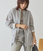 【アメリカンホリック/AMERICAN HOLIC】の配色レギュラーカラーシャツ 人気、トレンドファッション・服の通販 founy(ファニー) ファッション Fashion レディースファッション Fashion for Women トップス・カットソー Cut & Sew Tops シャツ・ブラウス・オフィスカジュアル Elegant Blouses & Button-Ups アメリカン American Style 春 Spring シンプル Simple, Minimal スタイリッシュ Stylish, Fashionable ストライプ Stripe, Striped Pattern フォルム Silhouette, Form ポケット Pocket, Pocket Detail ロング Long, Long-Length S/S・春夏 SS, Spring/Summer, Warm Season おすすめ Recommended / Our Picks 夏 Summer thumbnail Stripe Gray|ID: prp329100004841550 ipo3291000000035284513