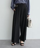 【イェッカ ヴェッカ/YECCA VECCA】のメタルベルトワイドパンツ Black|ID: prp329100004841552 ipo3291000000035575493