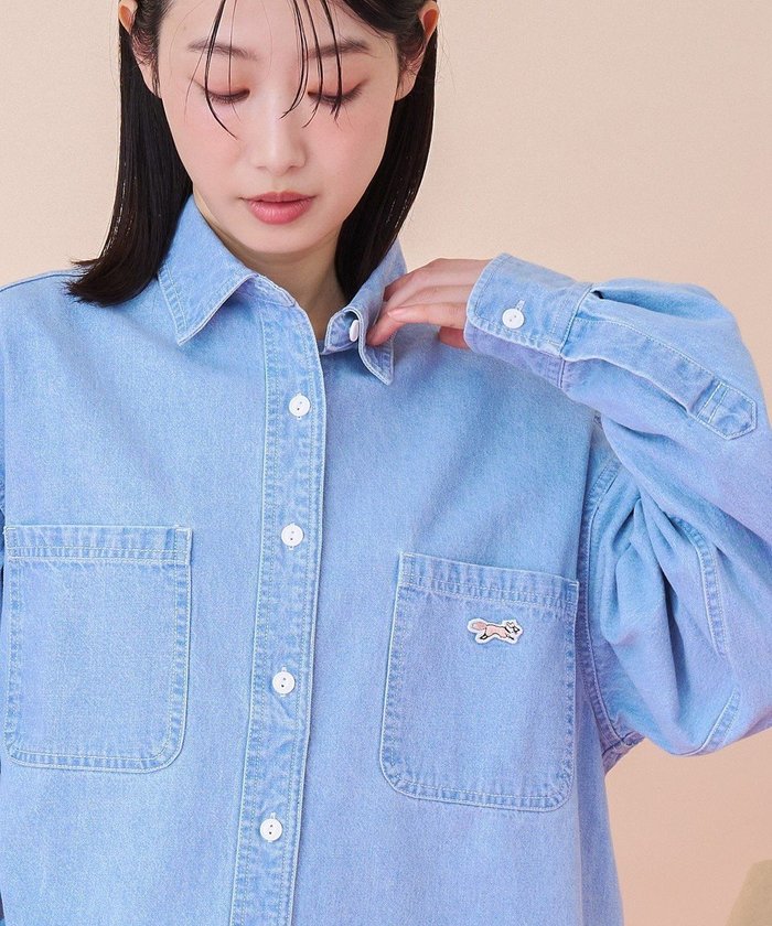 【アメリカンホリック/AMERICAN HOLIC】の【PENNEY S】ワークシャツ インテリア・キッズ・メンズ・レディースファッション・服の通販 founy(ファニー) https://founy.com/ ファッション Fashion レディースファッション Fashion for Women トップス・カットソー Cut & Sew Tops シャツ・ブラウス・オフィスカジュアル Elegant Blouses & Button-Ups アメリカン American Style 春 Spring スタイリッシュ Stylish, Fashionable チェック Check, Plaid, Tartan デニム Denim, Jeans Material ワーク Workwear, Utility Style S/S・春夏 SS, Spring/Summer, Warm Season 夏 Summer |ID: prp329100004841558 ipo3291000000035284543