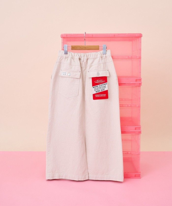 【アメリカンホリック/AMERICAN HOLIC】の【PENNEY S】デニムワークスカート インテリア・キッズ・メンズ・レディースファッション・服の通販 founy(ファニー) https://founy.com/ ファッション Fashion レディースファッション Fashion for Women スカート Skirts アメリカン American Style インディゴ Indigo Denim 春 Spring スタイリッシュ Stylish, Fashionable スリット Slit, Slit Detail セットアップ Set-Up, Coordinated Outfit ツイル Twist, Twisted Detail デニム Denim, Jeans Material ポケット Pocket, Pocket Detail S/S・春夏 SS, Spring/Summer, Warm Season 夏 Summer |ID: prp329100004841559 ipo3291000000035518101