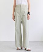 【ベイジ,/BEIGE,】のPREHNA / コットンツイル カービーシームワイドパンツ L.Khaki|ID: prp329100004841571 ipo3291000000035284599