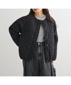 【グリーンパークス/Green Parks】の・swing by ハートキルトコクーンブルゾン Black|ID: prp329100004841579 ipo3291000000035284625