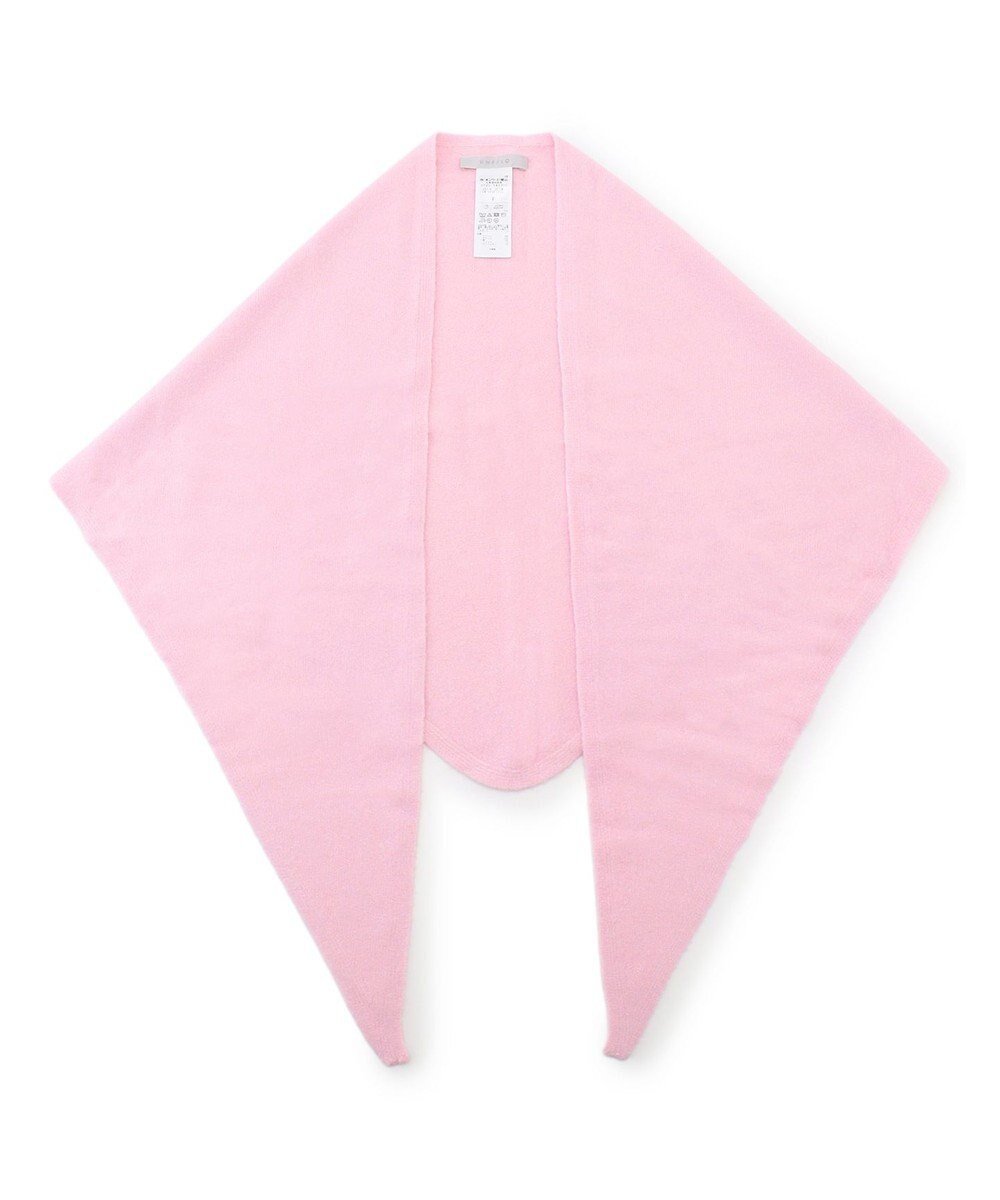 【アンフィーロ 自由区/UNFILO】の【WEB/一部店舗限定】ふわふわニット 三角ストール インテリア・キッズ・メンズ・レディースファッション・服の通販 founy(ファニー) ファッション Fashion レディースファッション Fashion for Women アンゴラ Angora Knitwear ウォッシャブル Machine Washable ショール Shawl, Wrap ストレッチ Stretch, Stretchy Fabric ストール Stole, Wrap ワンポイント One Point, Statement Accent 抗菌 Antibacterial, Bacteria-Resistant A/W・秋冬 Autumn/Winter ピンク|ID: prp329100004841597 ipo3291000000036287092